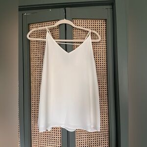 LOFT White Camisole Top